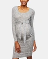 A PEA IN THE POD MATERNITY TIE-FRONT DRESS