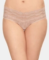 B.tempt'd By Wacoal Women's 3-pk. Lace Kiss Thong Underwear 970582 In Rose Smoke (nude 5)