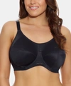 Elomi Energise High Impact Underwire Sports Bra In Black
