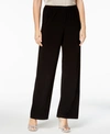 ALEX EVENINGS WIDE-LEG PETITE PANTS