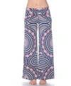 White Mark Geometric Print Palazzo Pants In Red