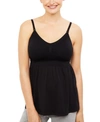 Motherhood Maternity Nursing Sleep Top In Black