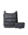 Baggallini Big Zipper Bag With Rfid In Midnight Blossom