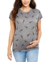 A PEA IN THE POD MATERNITY GRAPHIC T-SHIRT