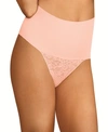 MAIDENFORM TAME YOUR TUMMY LACE THONG DM0049