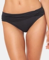 Bleu Rod Beattie Kore Sarong Hipster Bikini Bottoms In Black