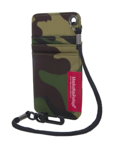 Manhattan Portage City Tech Id Case In Green Camo