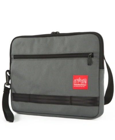 Manhattan Portage Large Henry Portfolio Case In Gray