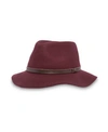 Sunday Afternoons Wool Felt Tessa Hat In Burgundy