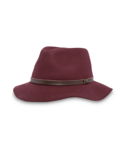 Sunday Afternoons Wool Felt Tessa Hat In Burgundy