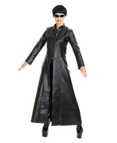 Buyseasons Women's Cypher Enigma Coat Adult Costume In Black