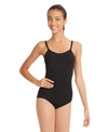 Capezio Camisole Leotard With Adjustable Straps In Black