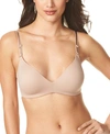 Warner's Women's No Side Effects Wire-free Contour Bra Rm3481a In Tstd Almon