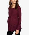 A PEA IN THE POD MATERNITY TIE-FRONT TOP