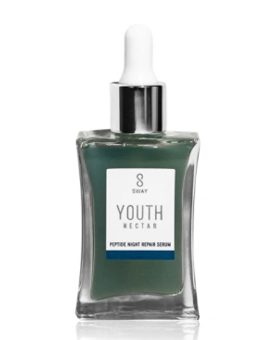 Sway Youth Nectar Peptide Night Repair Serum With Blue Tansy In Evergreen