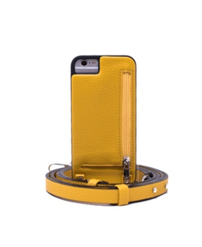 Hera Cases Crossbody 6 Or 6s Or 7 Or 8 Or Se Iphone Case With Strap Wallet In Yellow