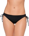 SALT + COVE JUNIORS' LACE-UP HIPSTER BIKINI BOTTOMS, CREATED FOR MACY'S