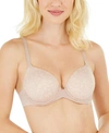 Maidenform One Fab Fit 2.0 T-shirt Shaping Underwire Bra Dm7543 In Evening Blush With Sandshell