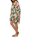 O'NEILL O'NEILL JUNIORS' CALLA PRINTED COVER-UP DRESS, CREATED FOR MACY'S WOMEN'S SWIMSUIT