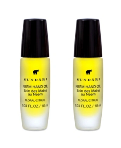 Sundari Lotus Oil Hand And Cuticle Treatment - 2 Pack In No Color