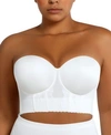 Parfait Convertible Strapless Underwire Contour Bra In White