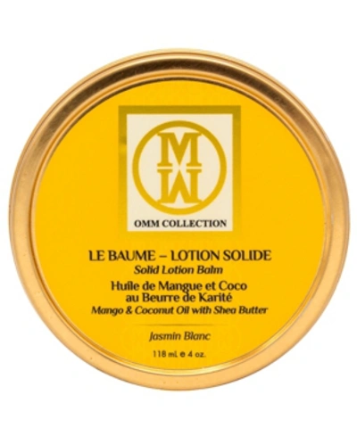 Omm Collection Jasmin Solid Lotion Balm, 3 oz