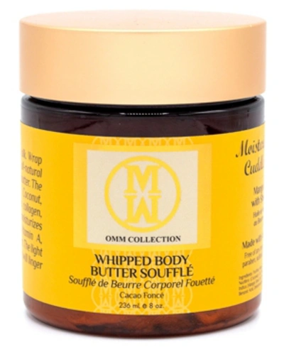 Omm Collection Dark Chocolate Whipped Body Butter, 8 oz
