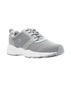 Propét Stability X Womens Knit Fitness Walking Shoes In Charcoal