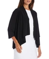 R & M Richards Swing Cardigan In Black