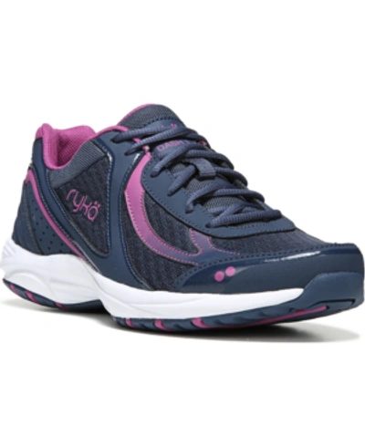 Ryka Women's Dash 3 Walking Shoes Women's Shoes In Navy