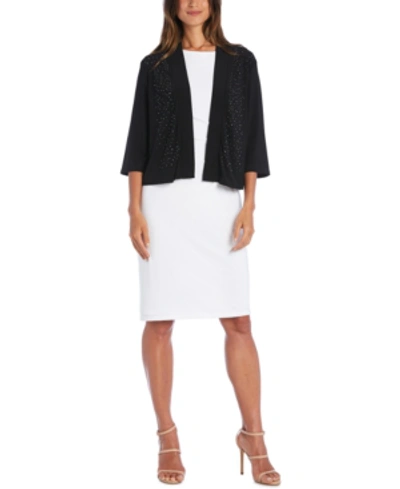 R & M Richards 8244 Swing Shrug In Black