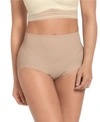 LEONISA HIGH-CUT SEAMLESS SHAPER PANTY