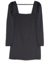 Danielle Bernstein Long-sleeve Mini Dress, Created For Macy's In Black