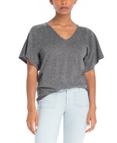 Synergy Organic Clothing Cypress Top In Charcoal