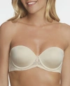 Dominique Women's Tessa Lace Strapless Convertible Bra In Nude
