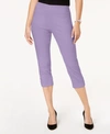 JM COLLECTION EMBELLISHED CAPRI PANTS, CREATED FOR MACY'S