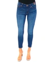 Celebrity Pink Juniors' Curvy Mid-rise Distressed Skinny Jeans In Governor