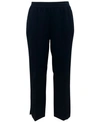 Alfani Plus & Petite Plus Size Curvy-fit Tummy Control Slimming Bootcut Pants, Created For Macy's In Deep Black