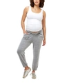 Nom Maternity 'jenna' Maternity Pants In Gray