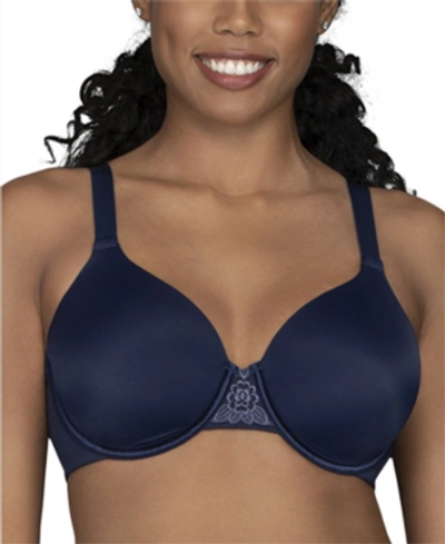 Vanity Fair Illumination Full Figure Underwire Contour Bra 76338 In Ghost Navy