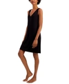 ALFANI V-NECK CHEMISE NIGHTGOWN, CREATED FOR MACY'S