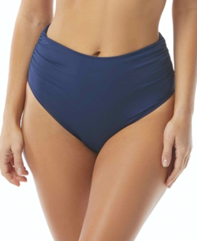 Coco Reef Impulse High-waist Bikini Bottoms In Navy Captain