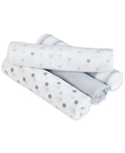 Aden By Aden + Anais Baby Boys & Girls 4-pack Dove Swaddle Blankets