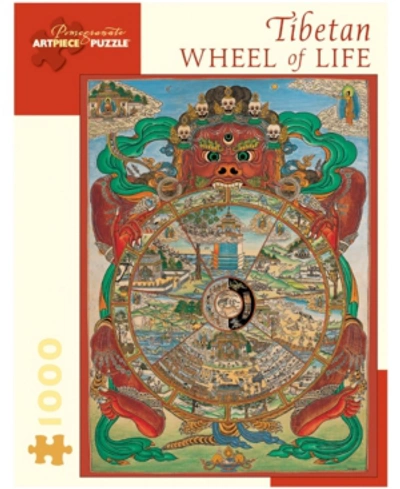 Pomegranate Communications, Inc. Tibetan Wheel Of Life Jigsaw Puzzle- 1000 Pieces
