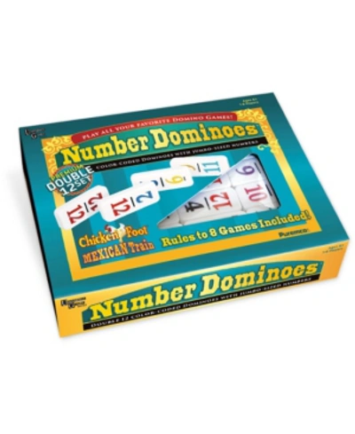 Puremco Number Dominoes - Premium Double 12 Set In No Color