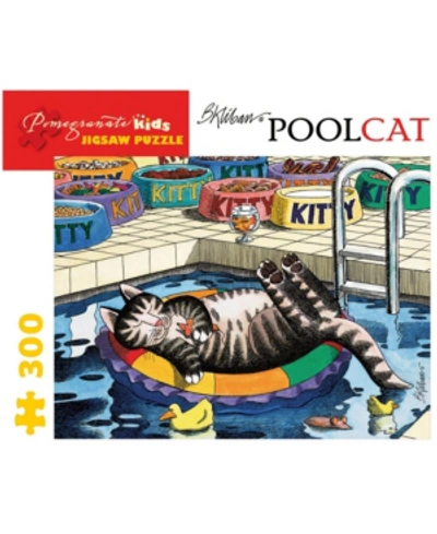 Pomegranate Communications, Inc. B. Kliban - Pool Cat Jigsaw Puzzle- 300 Pieces In No Color