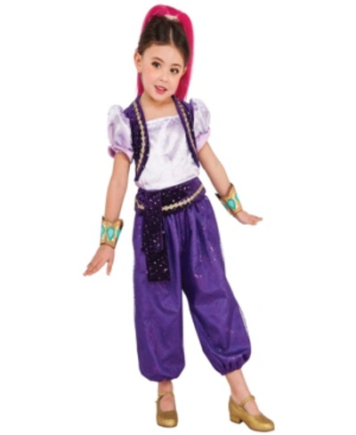 Buyseasons Kids' Shimmer & Shine: Shimmer Deluxe Little And Big Girls Costume In Purple