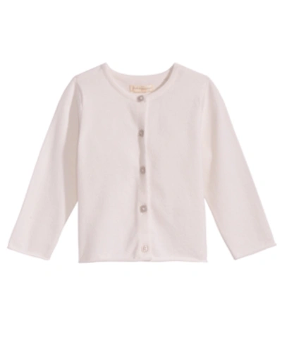 First Impressions Kids' Baby Girls Cardigan, Created For Macy's In White