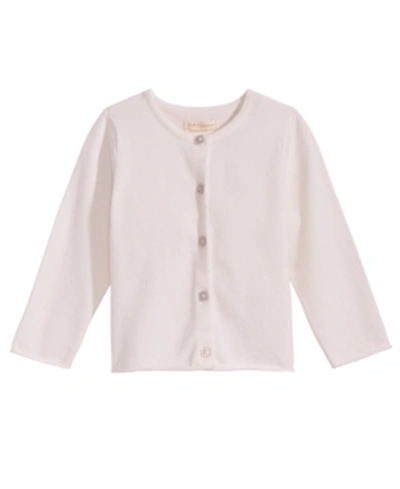 First Impressions Baby Girls Cardigan, Created For Macy's In White