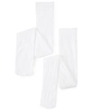 Trimfit 2-pack Lace Microfiber Tights, Little Girls & Big Girls In White